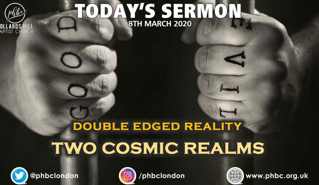 Double Edged Reality Pt 1, Two Cosmic Realms – Pastor Jasmine Richards