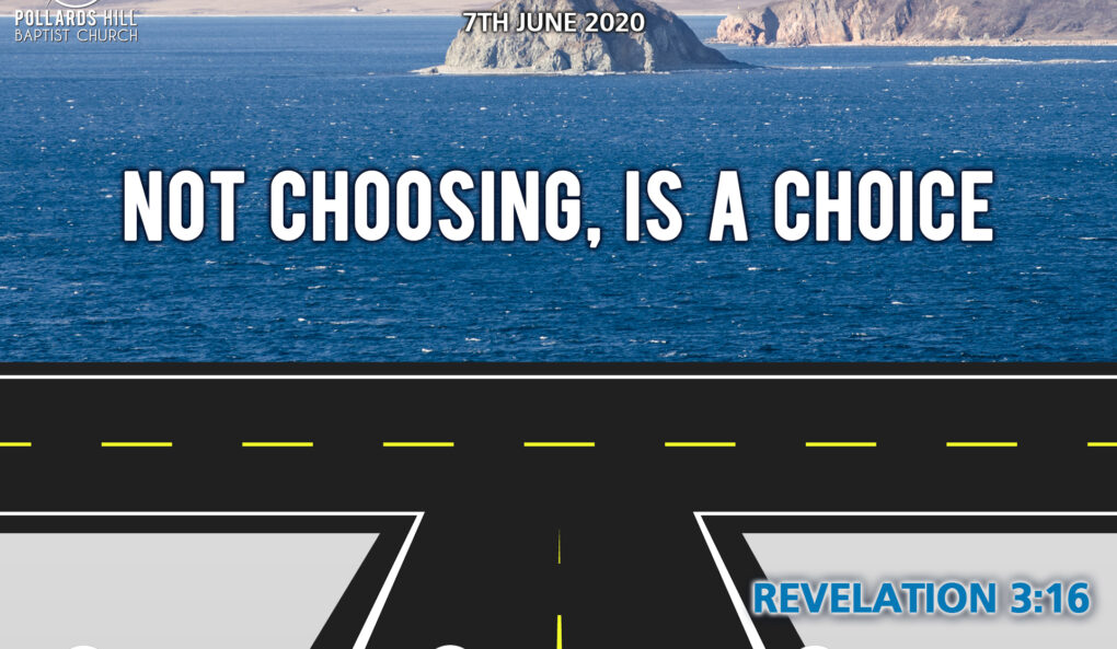 Not Choosing Is A Choice – Pastor Deji Ayorinde