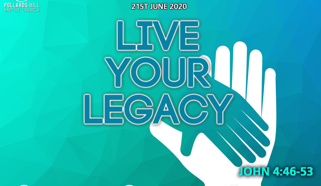 Live Your Legacy – Pastor Jasmine Richards