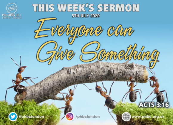 Everyone Can Give Something – Pastor Deji Ayorinde