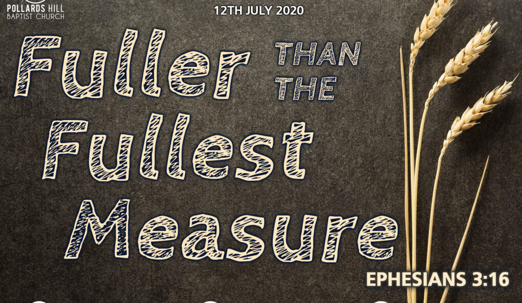 Fuller than the Fullest Measure – Alan Styles
