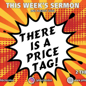 There is a Price Tag – Pastor Deji Ayorinde