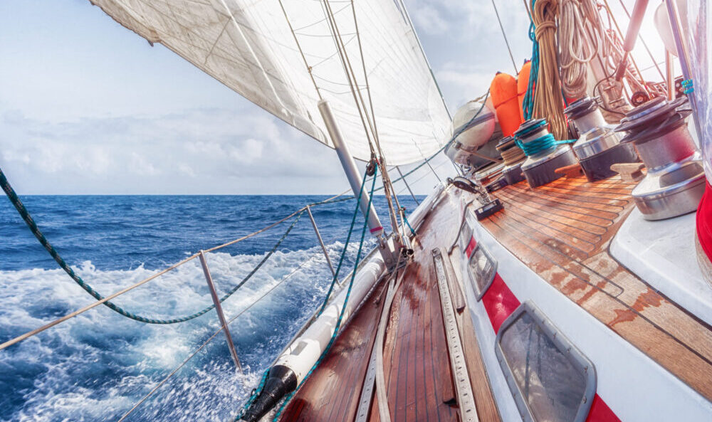 sail boat navigating on the waves Lockdown Update – 8th January