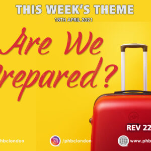 Are We Prepared? – Pastor Jasmine Richards