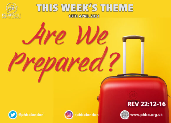 210418 Are We Prepared? – Pastor Jasmine Richards