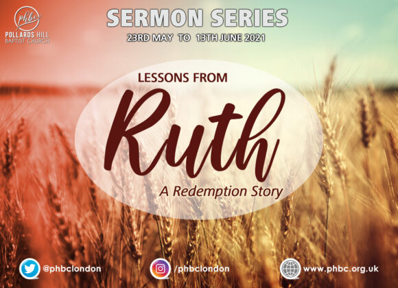 Lessons from Ruth 3 – Pastor Jasmine Richards