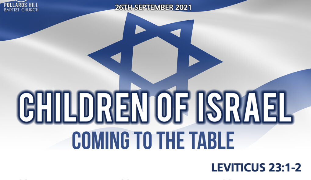 CHILDREN OF ISRAEL: Coming to the Table – Fiona Sorbala