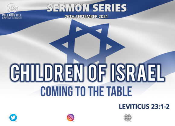 CHILDREN OF ISRAEL: Coming to the Table – Fiona Sorbala
