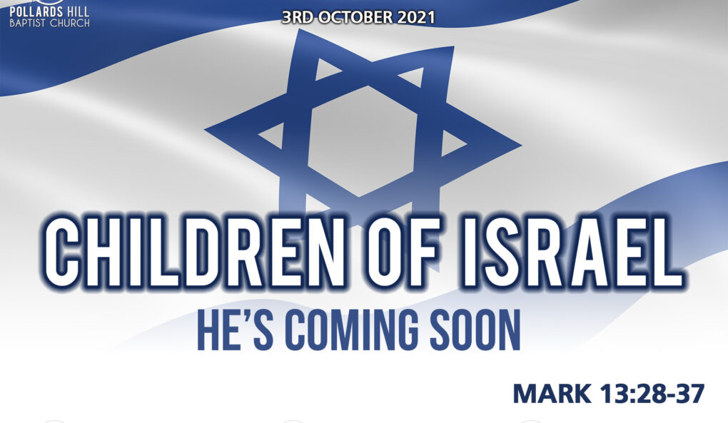 CHILDREN OF ISRAEL: He’s Coming Soon – Alison Eastwood