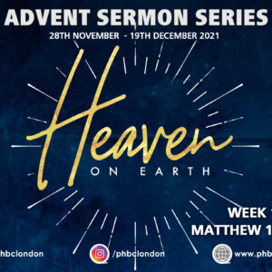 Heaven on Earth – Part 1 – Pastor Deji Ayorinde