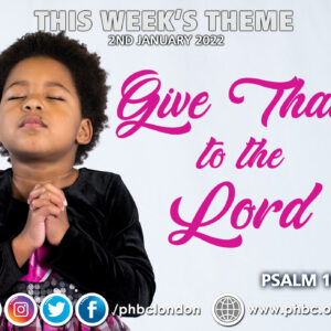 Give Thanks to the Lord – Isaac Mensah