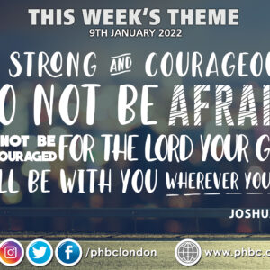 Be Strong and Courageous – Pastor Deji Ayorinde