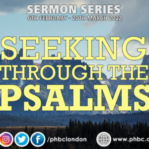 Seeking Through Psalm 94 – Sunmi Ayorinde