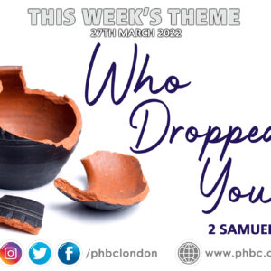 Who Dropped You – Pastor Beryl St James