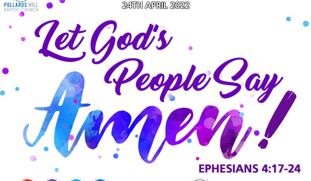 Let God’s People Say Amen – Alan Styles