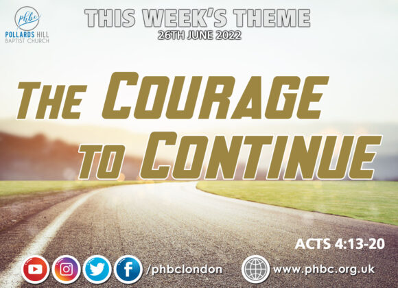 220626 The Courage to Continue – Veronica King