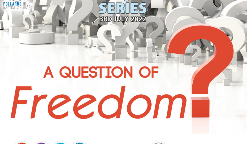 A Question of Freedom – Pastor Jasmine Richards