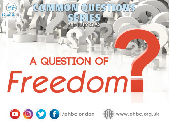 220703 A Question of Freedom – Pastor Jasmine Richards