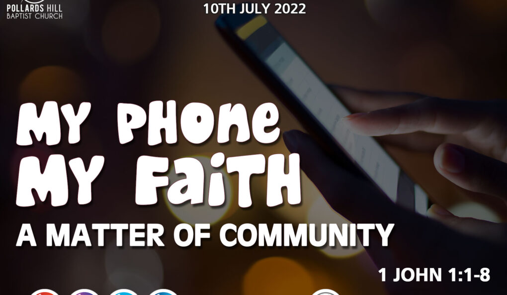 My Phone, My Faith: A Matter of Community – Pastor Deji Ayorinde