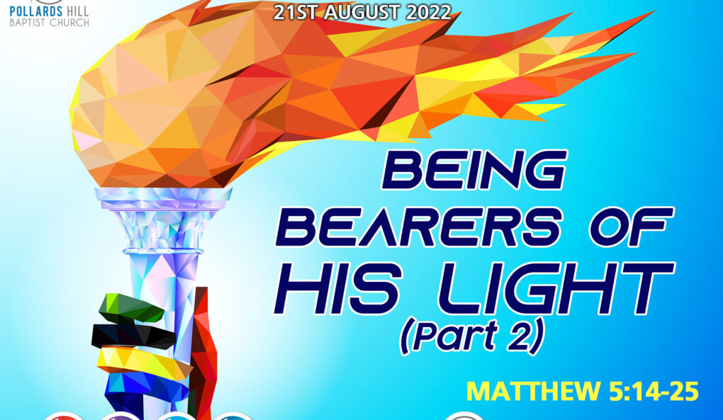 Being Bearers of His Light: Part 2 – Apostle Courtney Richards