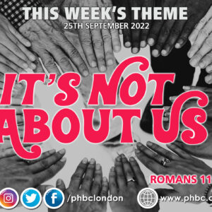 It’s Not About Us – Joyce Mensah