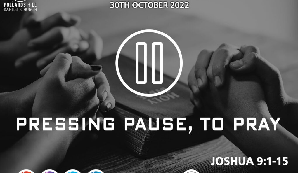Pressing Pause, to Pray – Isaac Mensah