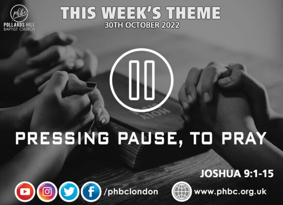 221030 Pressing Pause, to Pray – Isaac Mensah