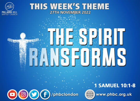 221127 The Spirit Transforms – Pastor Deji Ayorinde