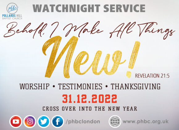 221231 Behold, I Make All Things New – Pastor Deji Ayorinde