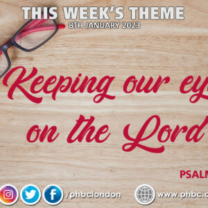Keeping Our Eyes on the Lord – Pastor Deji Ayorinde