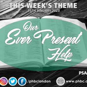 Our Ever Present Help – Pastor Damian Luke