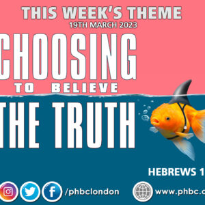 Choosing to Believe the Truth – Pastor Manuella Kouame