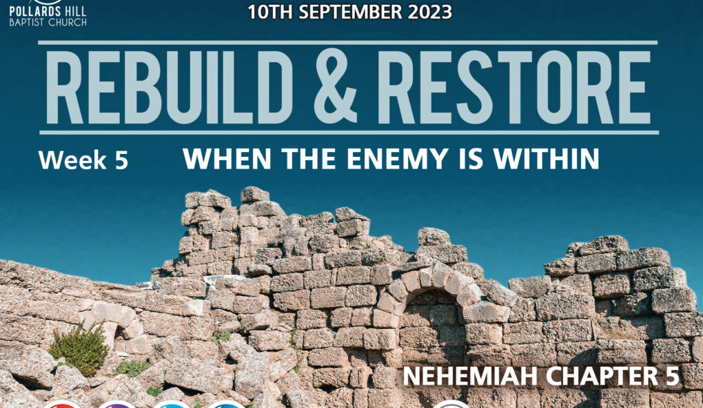 REBUILD & RESTORE: When the Enemy is Within – Rev. Nancy Adjei