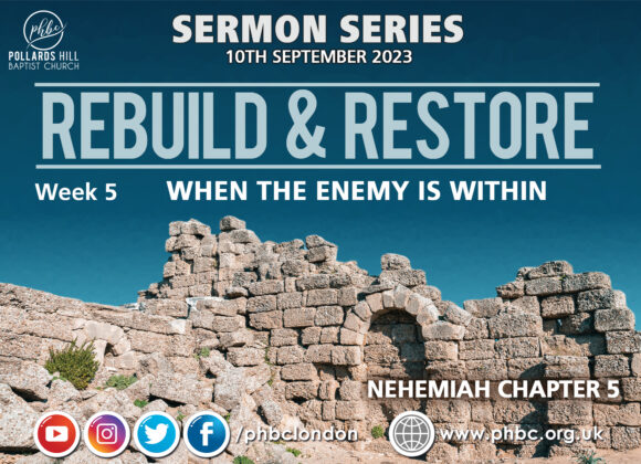 REBUILD & RESTORE: When the Enemy is Within – Rev. Nancy Adjei