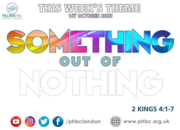 Something Out of Nothing – Pastor Deji Ayorinde