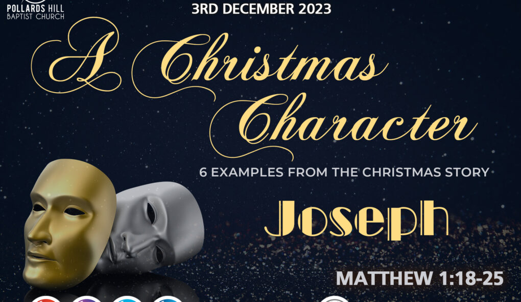 A CHRISTMAS CHARACTER: Joseph – Sunmi Ayorinde