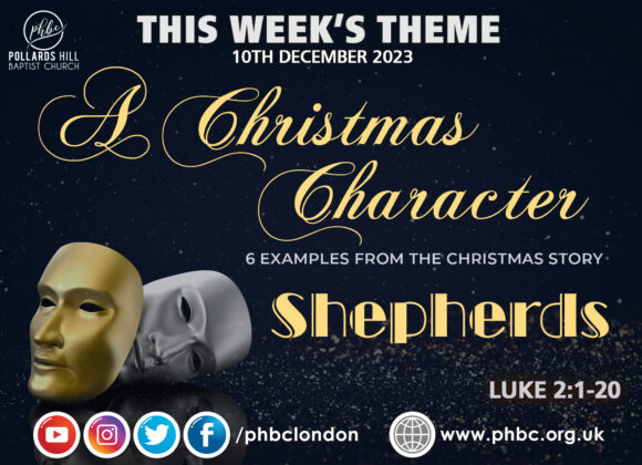 A CHRISTMAS CHARACTER: Shepherds – Alan Styles