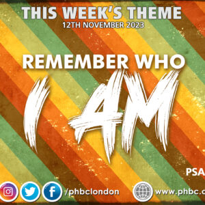 Remember Who I AM – Pastor Jasmine Richards