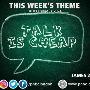 Talk is Cheap – Dr Akin Tikare