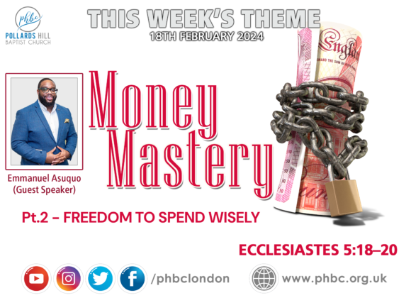 MONEY MASTERY: Freedom to Spend Wisely – Emmanuel Asuquo