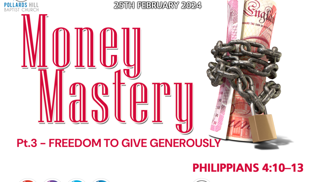 MONEY MASTERY: Freedom to Give Generously – Pastor Deji Ayorinde