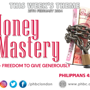 MONEY MASTERY: Freedom to Give Generously – Pastor Deji Ayorinde