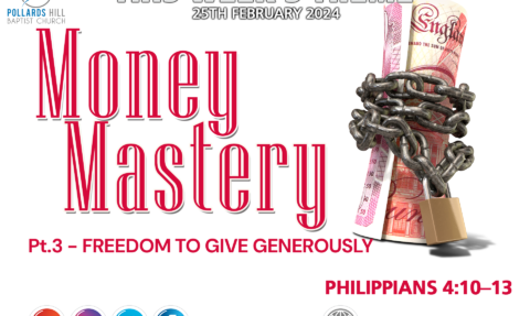 MONEY MASTERY: Freedom to Give Generously