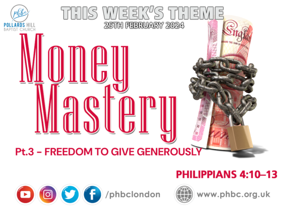 MONEY MASTERY: Freedom to Give Generously – Pastor Deji Ayorinde