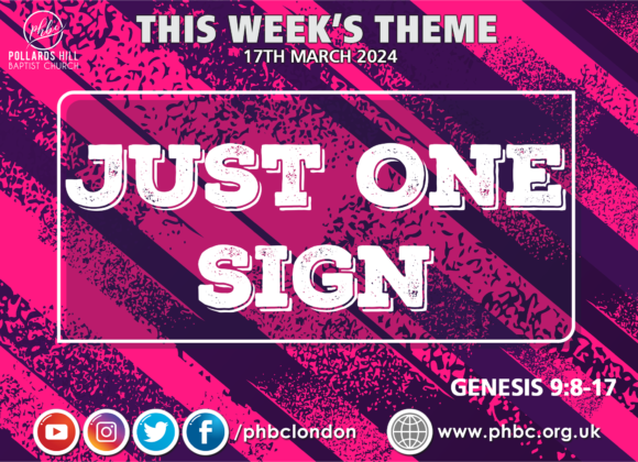 Just One Sign – Pastor Deji Ayorinde