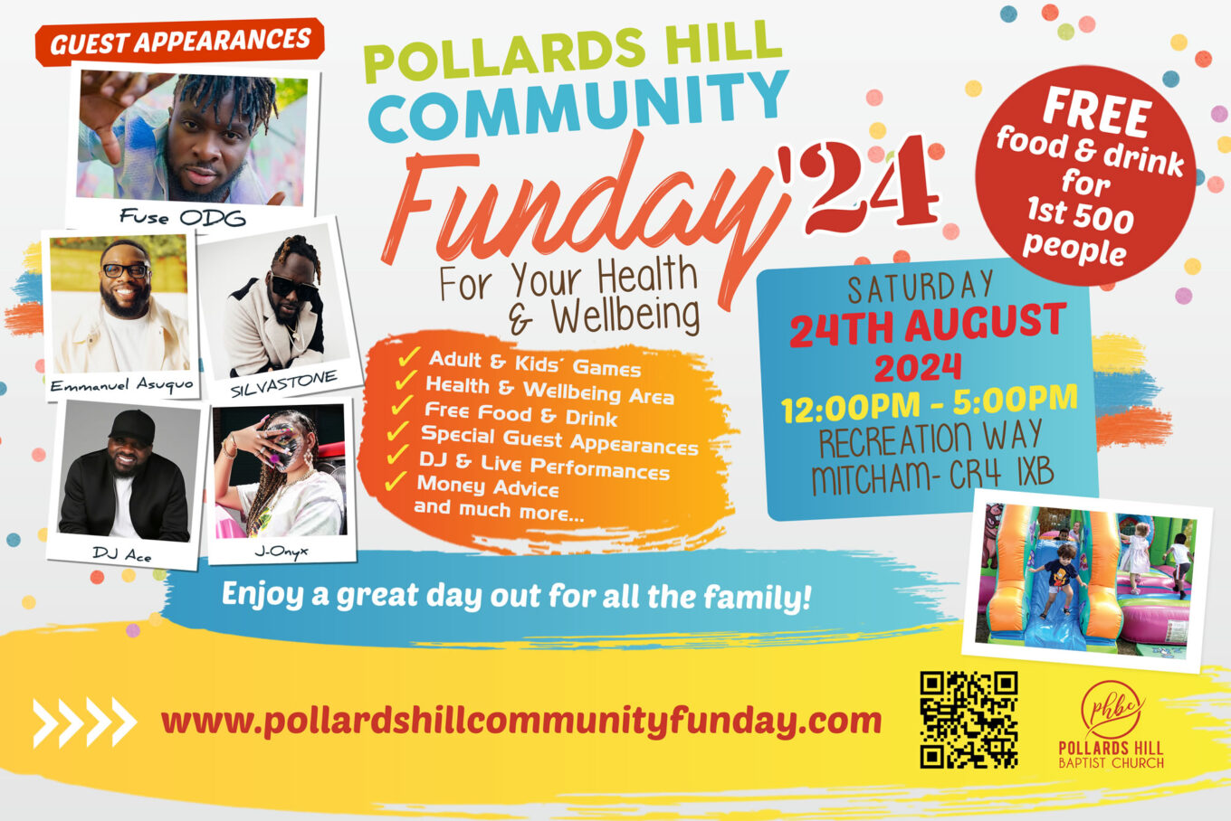 Poster_2024 Pollards Hill Community Funday 2024