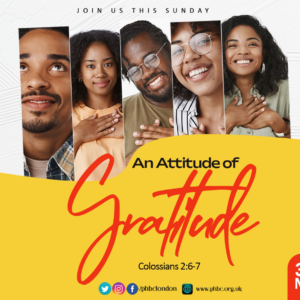 An Attitude of Gratitude – Pastor Deji Ayorinde