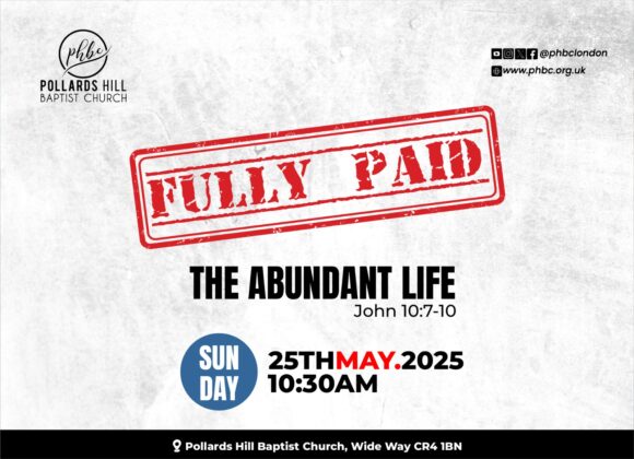 250525 FULLY PAID: The Abundant Life – Pastor Manuella Kouame
