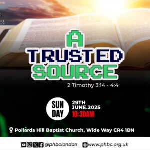 A Trusted Source – Pastor Deji Ayorinde