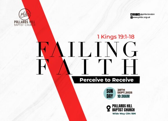 FAILING FAITH: Perceive to Receive – Pastor Deji Ayorinde